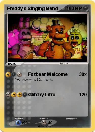 Pokemon Freddy's Singing Band