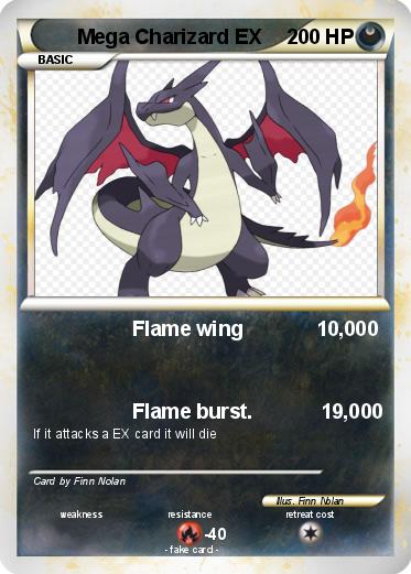Pokemon Mega Charizard EX