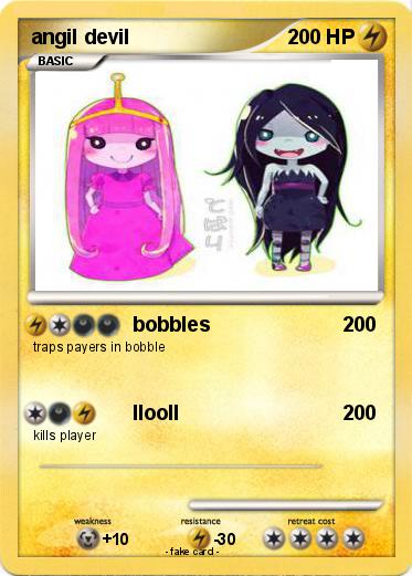 Pokemon angil devil