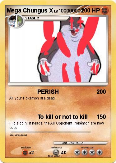 Pokemon Mega Chungus X