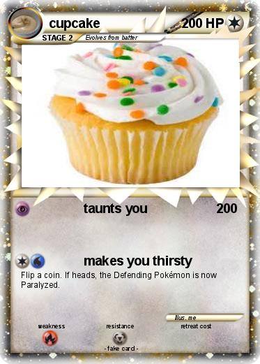 Pokemon cupcake