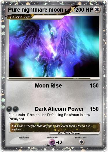 Pokemon Pure nightmare moon
