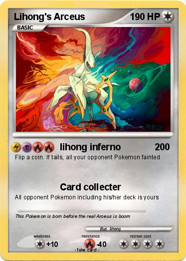 Pokemon Lihong's Arceus