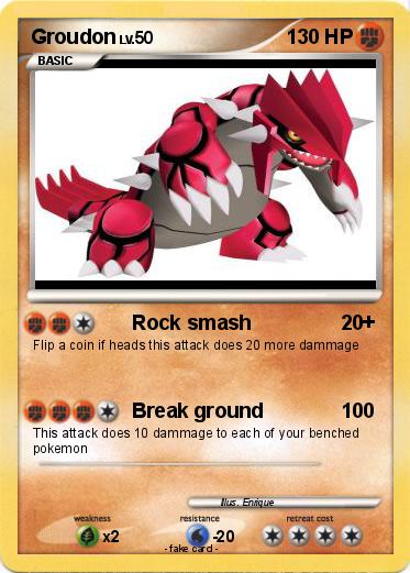 Pokemon Groudon
