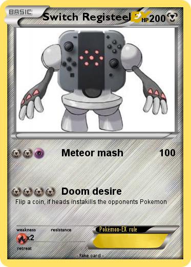Pokemon Switch Registeel