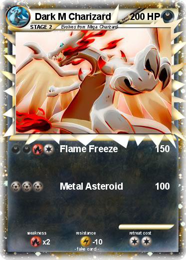 Pokemon Dark M Charizard