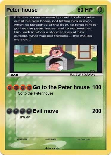 Pokemon Peter house