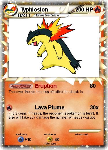 Pokemon Typhlosion
