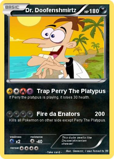 Pokemon Dr. Doofenshmirtz