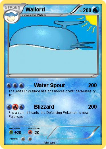 Pokemon Wailord