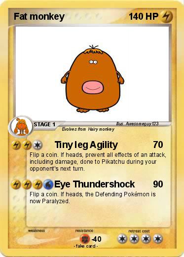 Pokemon Fat monkey