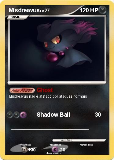 Pokemon Misdreavus