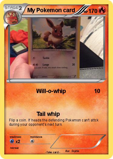 Pokemon My Pokemon card