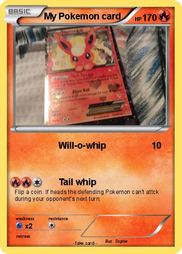 Pokemon My Pokemon card