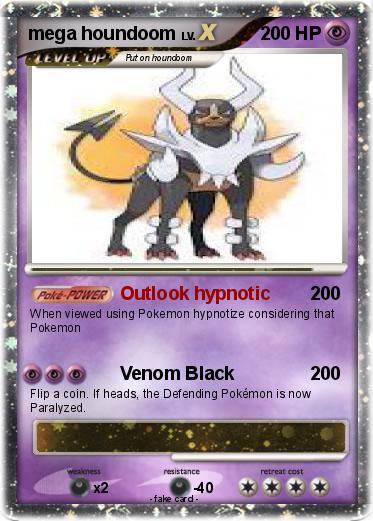 Pokemon mega houndoom