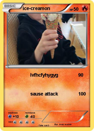 Pokemon ice-creamon