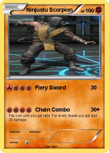 Pokemon Ninjustu Scorpion