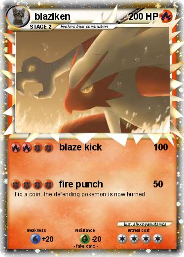 Pokemon blaziken