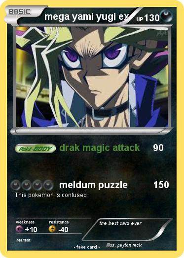 Pokemon mega yami yugi ex