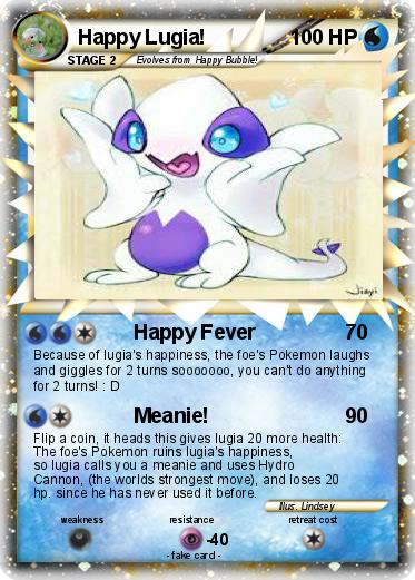 Pokemon Happy Lugia!