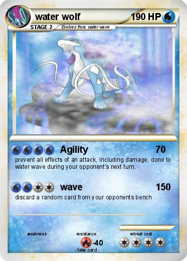 Pokemon water wolf