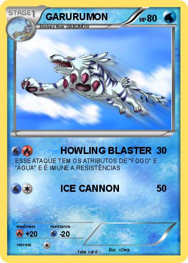 Pokemon GARURUMON