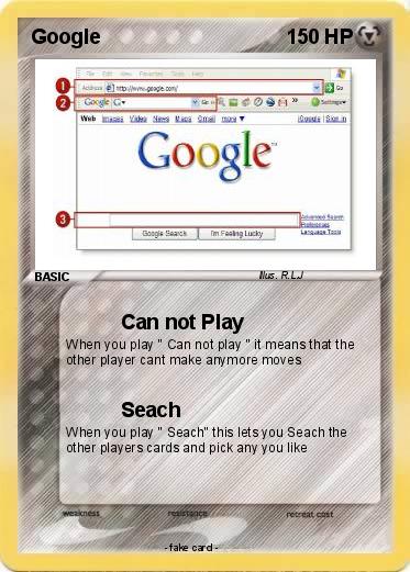 Pokemon Google