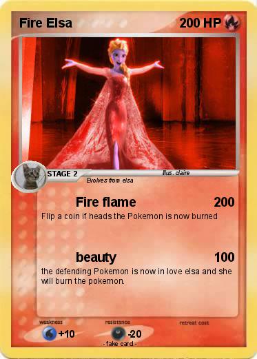 Pokemon Fire Elsa