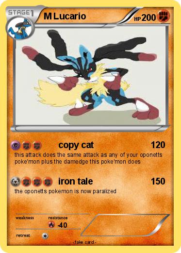 Pokemon M Lucario