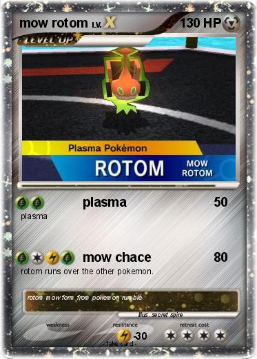 Pokemon mow rotom