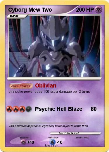 Pokemon Cyborg Mew Two