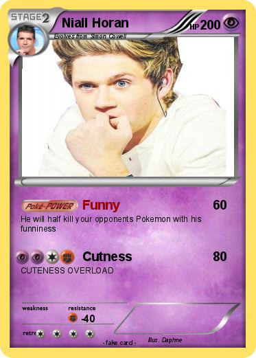 Pokemon Niall Horan
