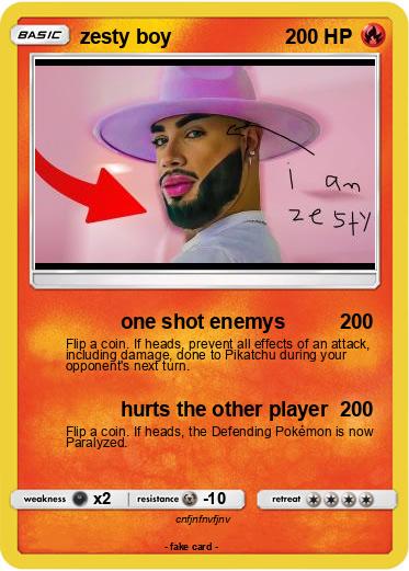 Pokemon zesty boy