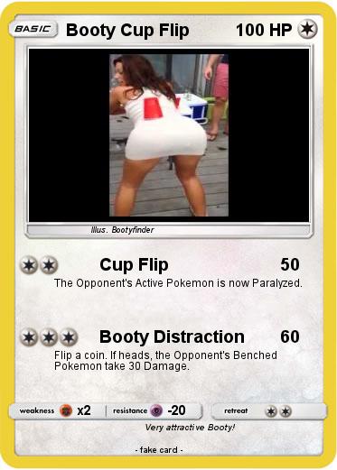 Pokemon Booty Cup Flip