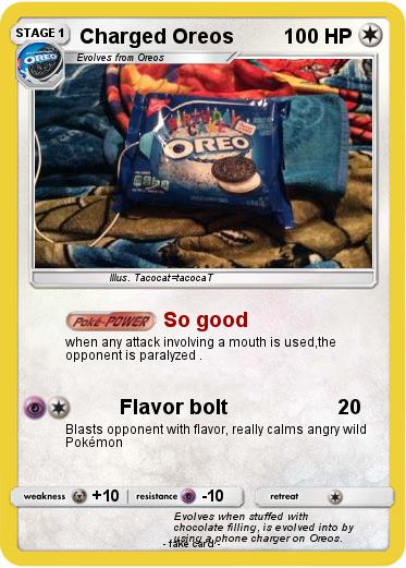 Pokemon Charged Oreos