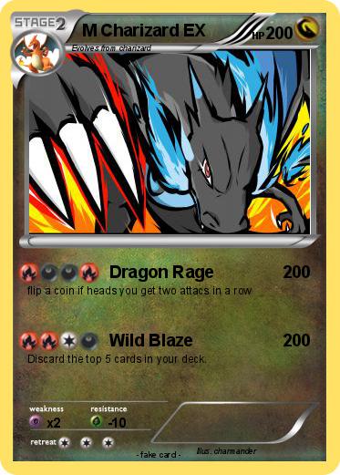Pokemon M Charizard EX