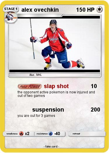 Pokemon alex ovechkin