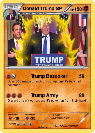 Pokemon Donald Trump SP