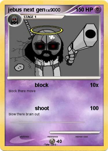 Pokemon jebus next gen