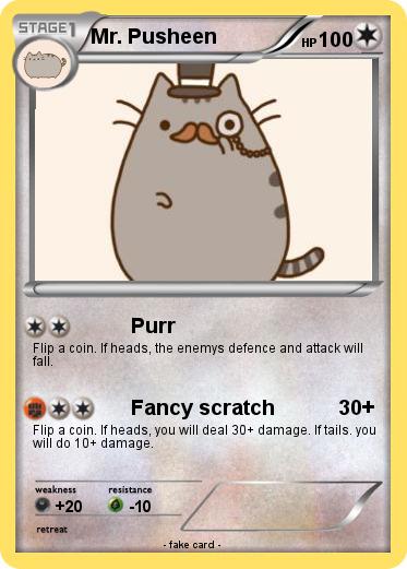 Pokemon Mr. Pusheen