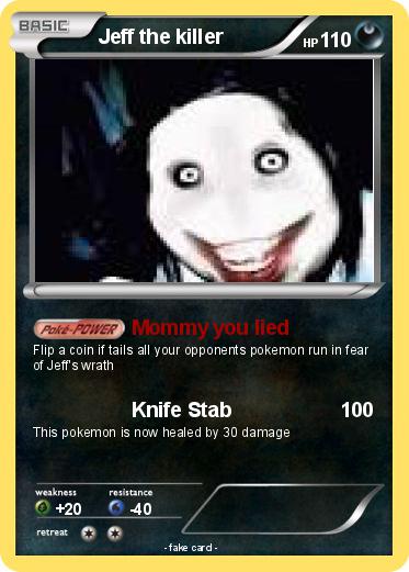 Pokemon Jeff the killer