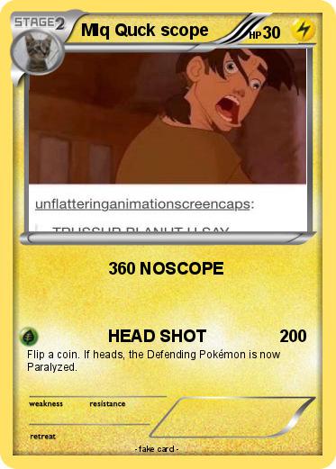 Pokemon Mlq Quck scope