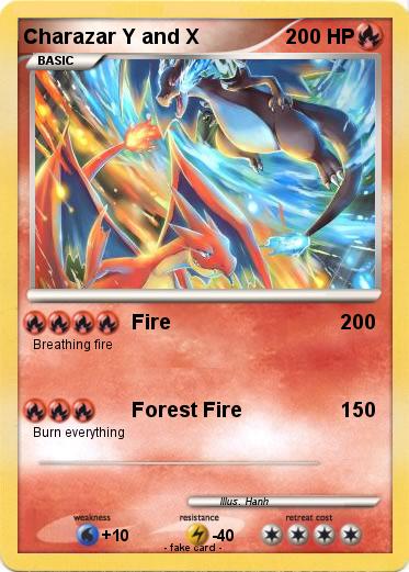 Pokemon Charazar Y and X