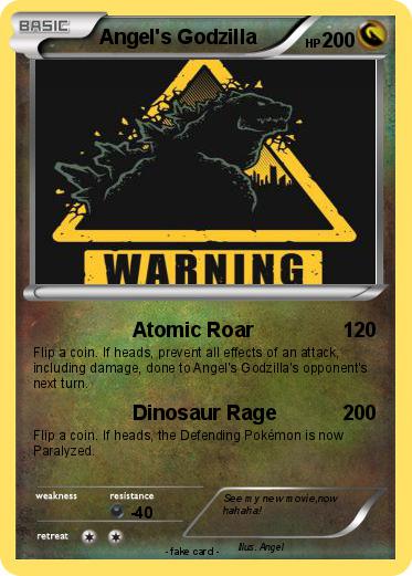 Pokemon Angel's Godzilla
