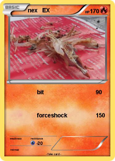 Pokemon nex   EX