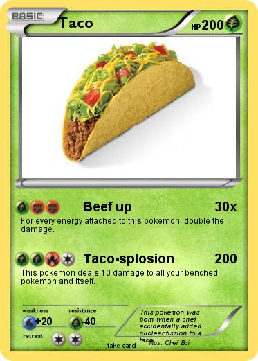Pokemon Taco
