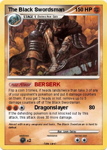 Pokemon The Black Swordsman