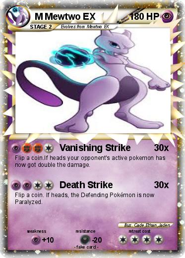 Pokemon M Mewtwo EX