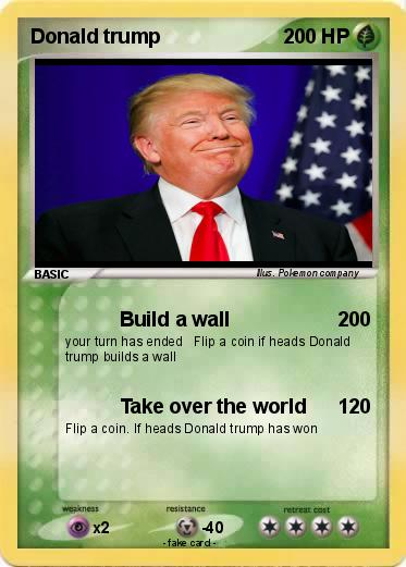 Pokemon Donald trump