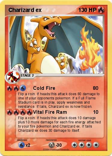 Pokemon Charizard ex